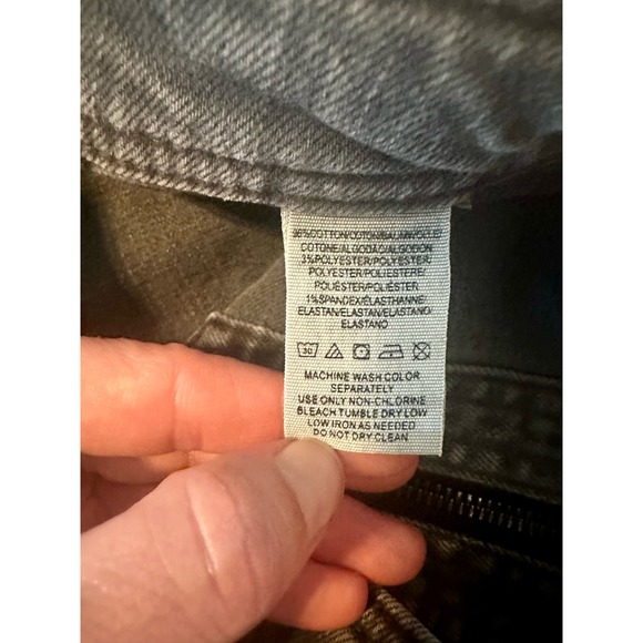 Free People Be Mine black denim shorts size 28 - Picture 8 of 8